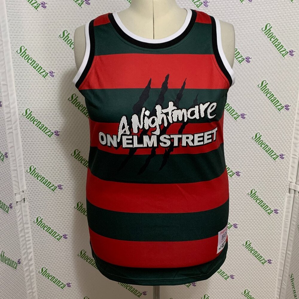Headgear Classics Jersey Nightmare Elm Street Freddy Krueger Halloween Mens L